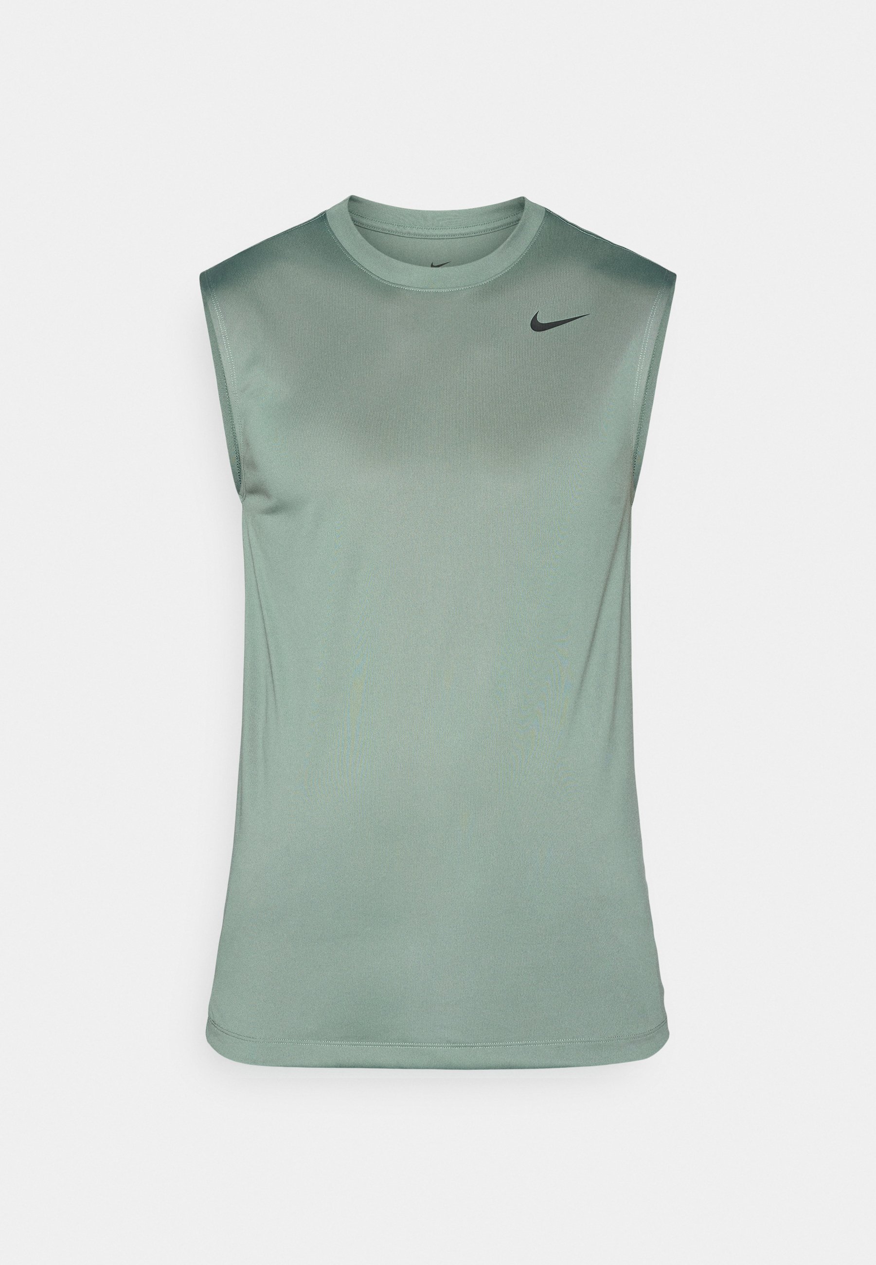 Nike Performance TEE RESET - Top - kleigroen/zwart