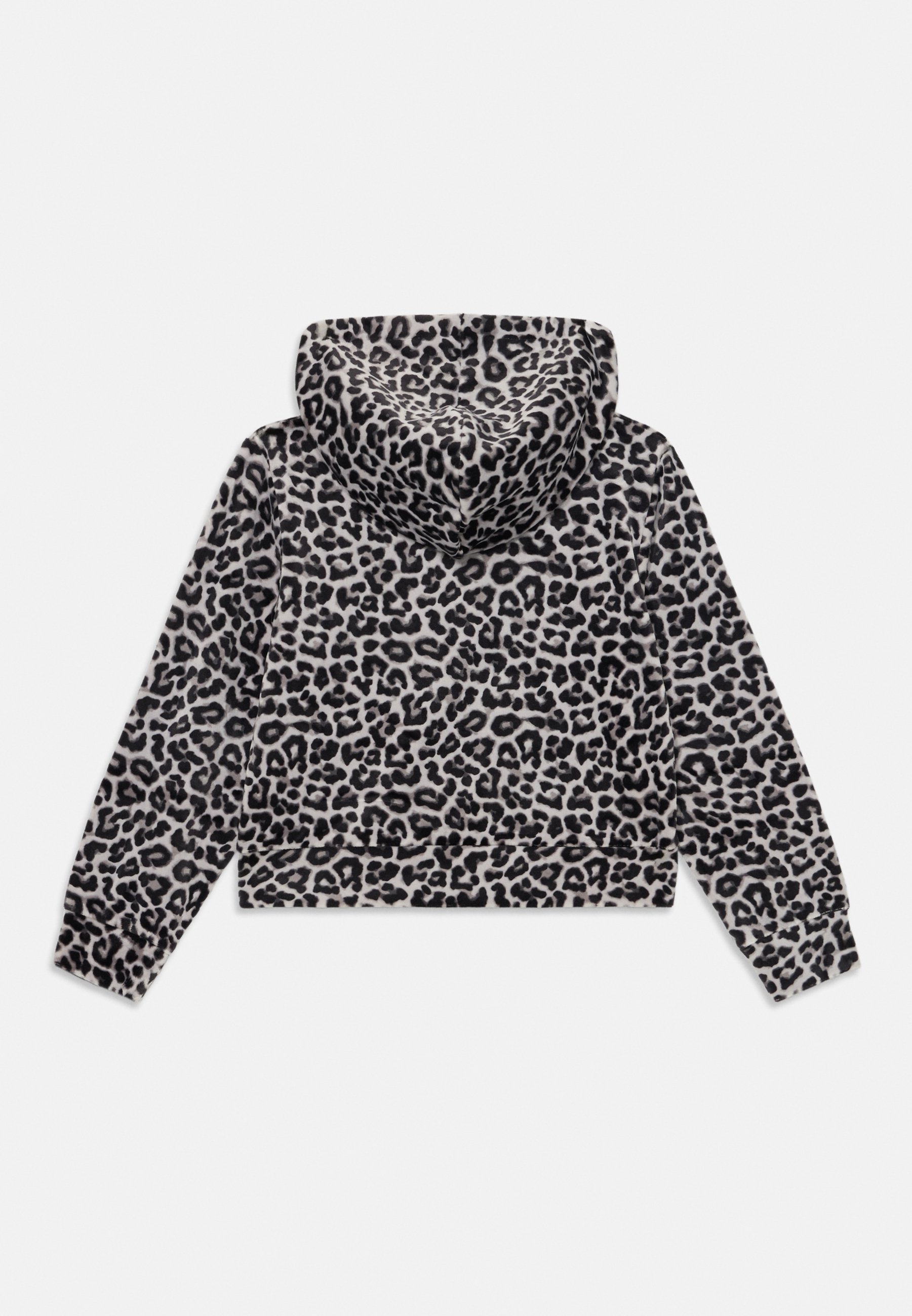 Lindex LEO - Felpa con cappuccio - grigia