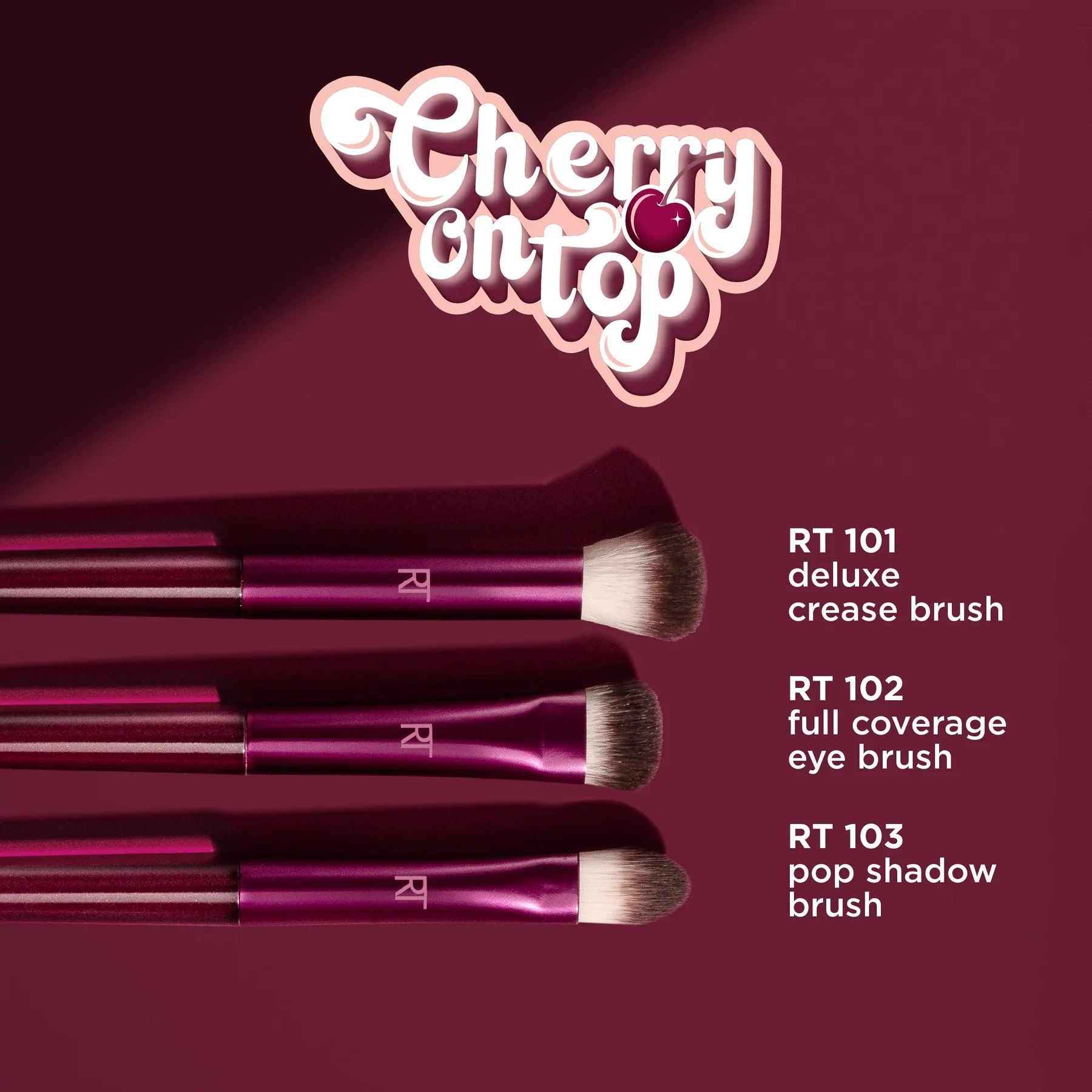 Sada štetcov Cherry On Top MesmerEYES Sady štetcov na make-up