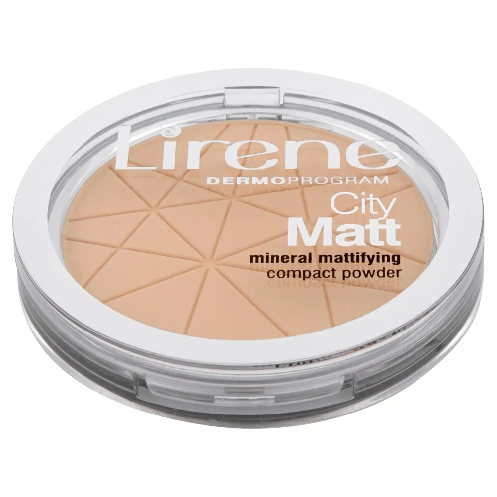 Lirene City Matt mineralny puder matujący, 02