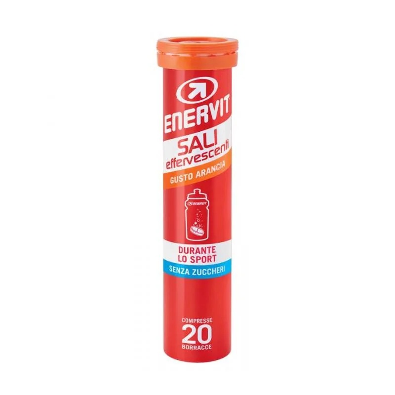 ENERVIT Enervit bruistabletten 20 tabletten 80 g met vitamine C, sinaasappelsmaak
