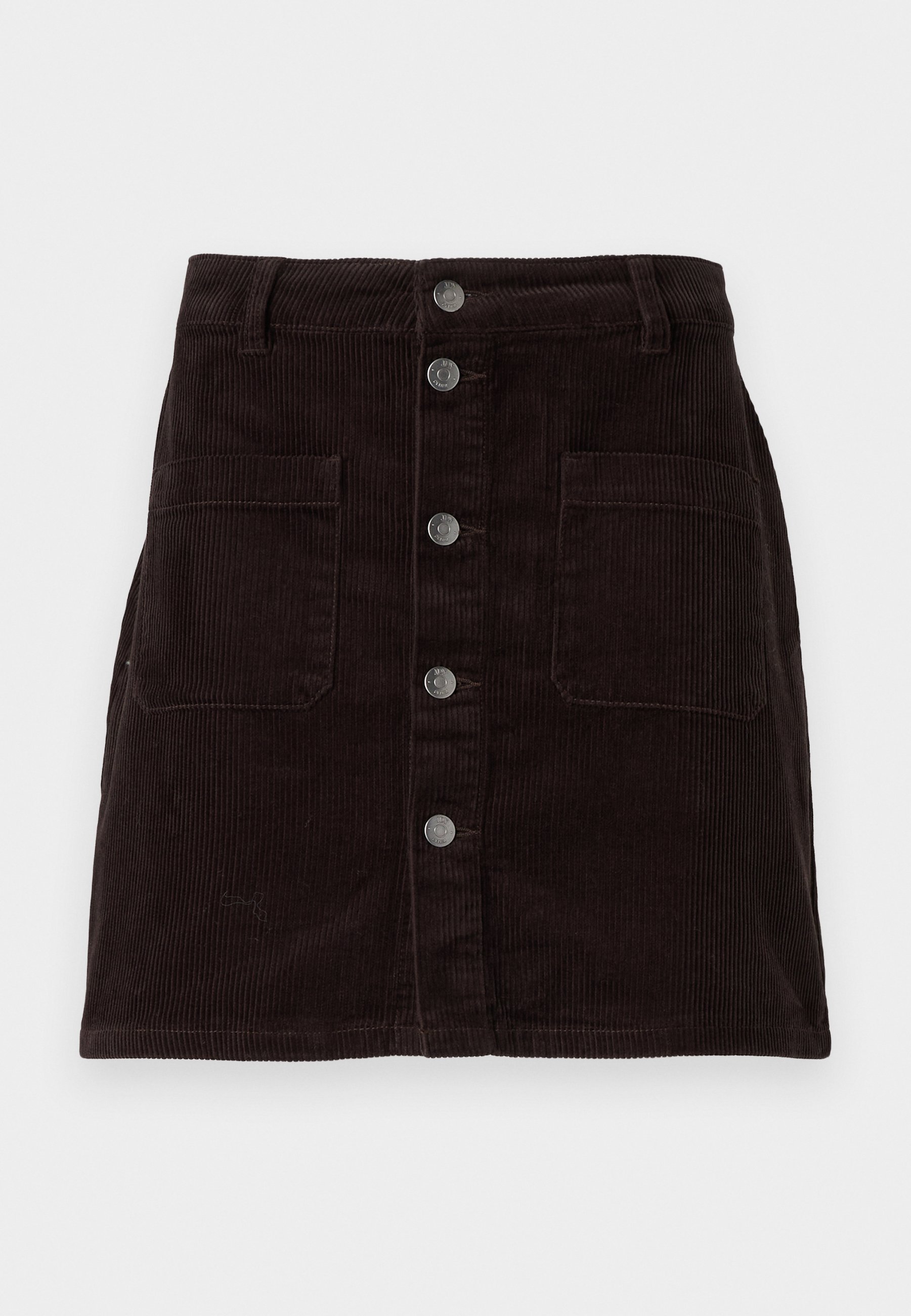 JDY JDYSHIRAZ SKIRT - Minigonna - torta al cioccolato