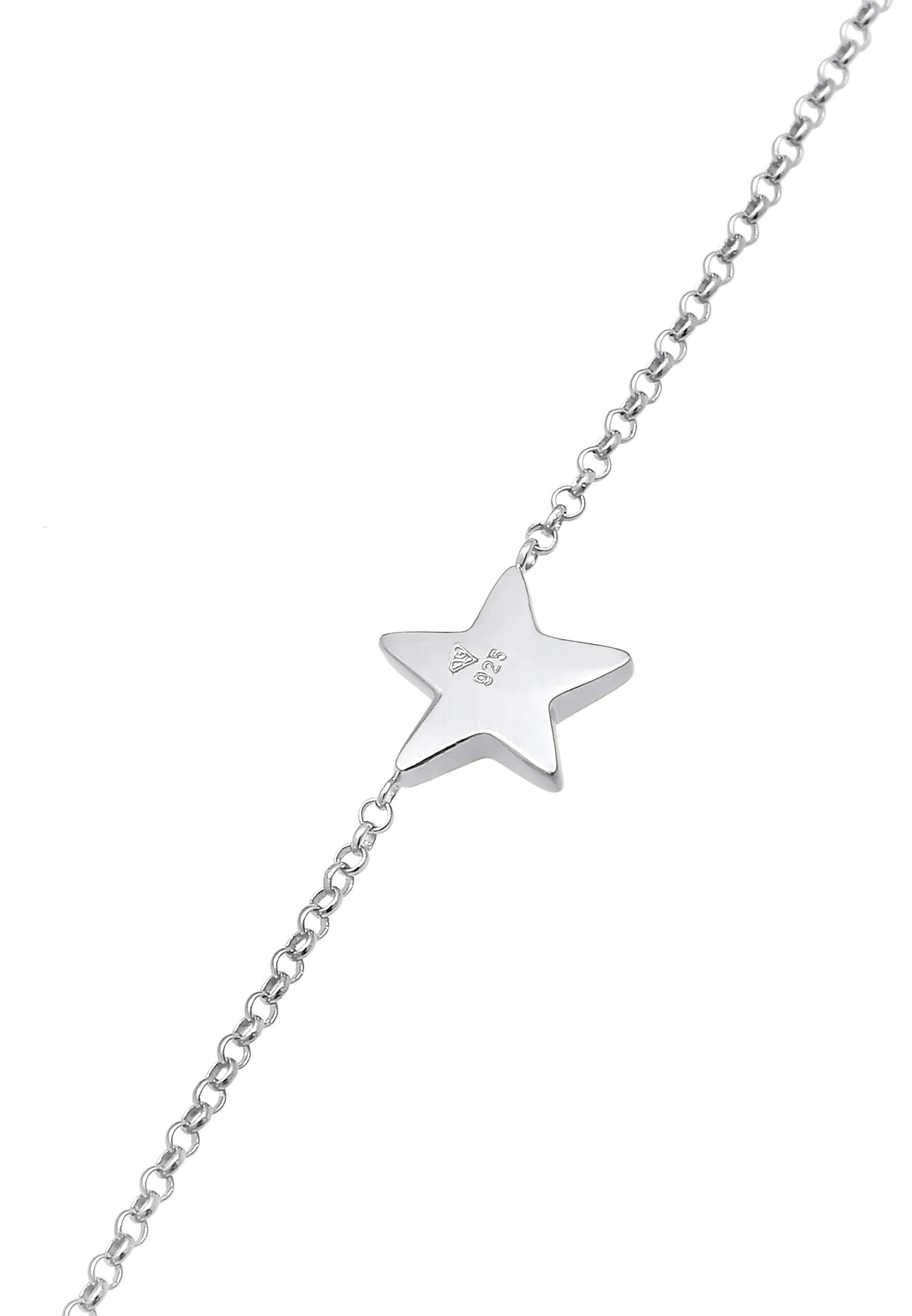 Elli Femmes pendentif étoile Astro Filigrane en argent sterling 925