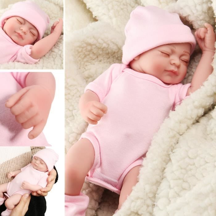 Muñeca bebé - OUBEIER - 28CM - Hecha a mano - Juguete de consuelo - Regalo de Navidad