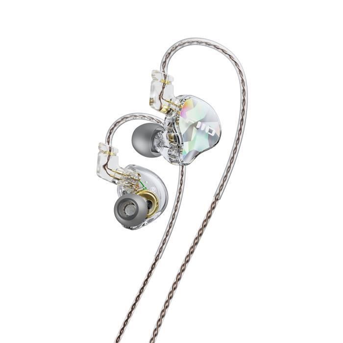 FiiO JD10 In-Ear-Kopfhörer – 10 mm – Hi-Res-Audio – Effektive Geräuschisolierung