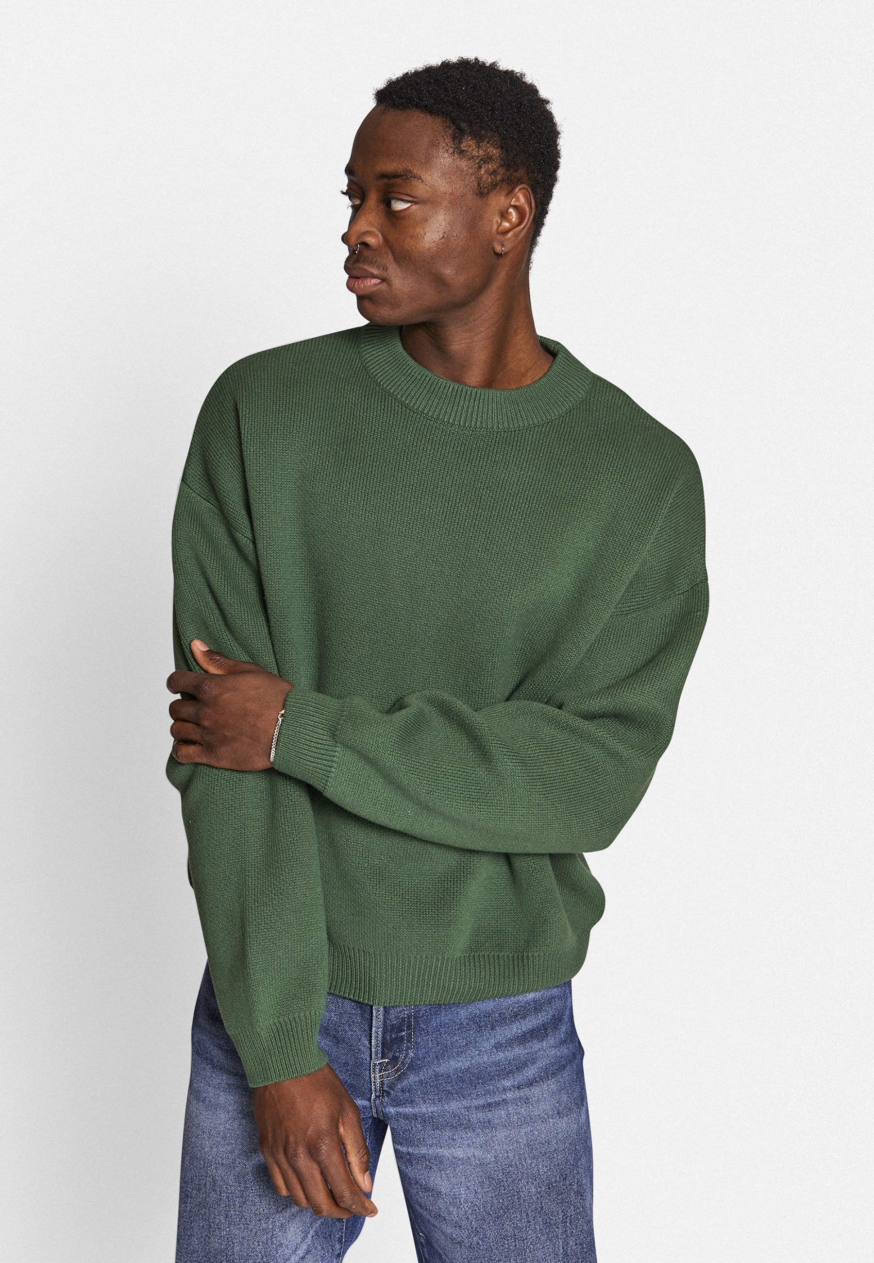 Redefined Rebel BASTIAN - Jumper - greeners lawns