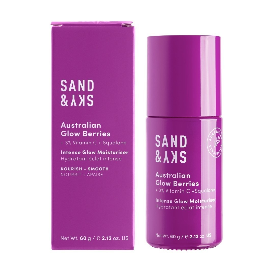 Sand & Sky Australian Glow Berries hidratantna krema za lice s intenzivnim sjajem - 60 ml