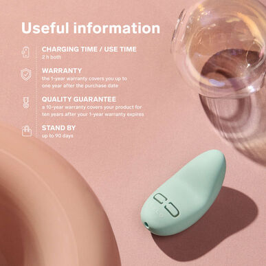 Lelo Mini Clitoris Vibrator Lily 3 Polar Green 1 kpl 1 kpl
