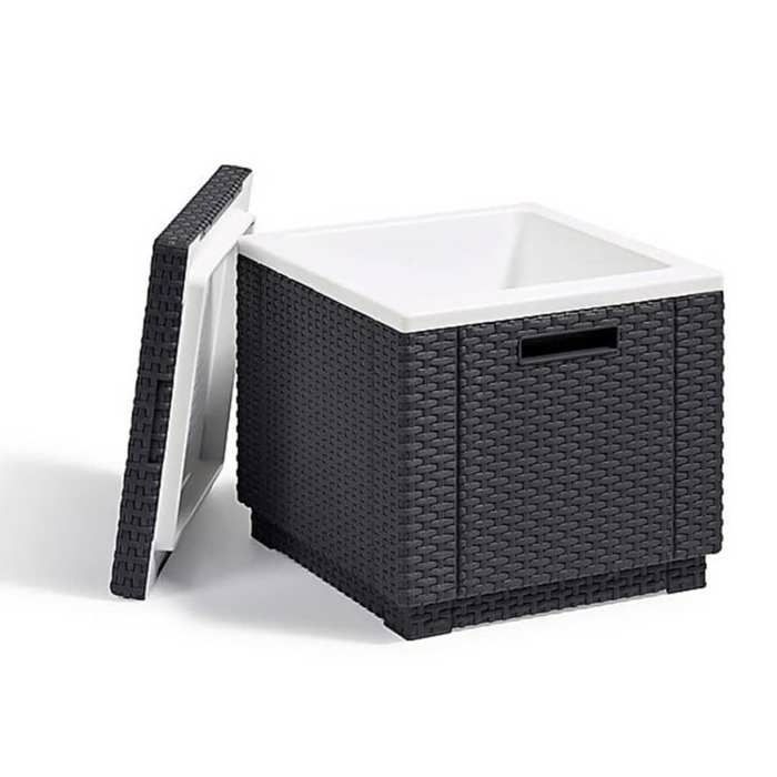 Nevera portátil Keter Ice Cube color grafito 405981