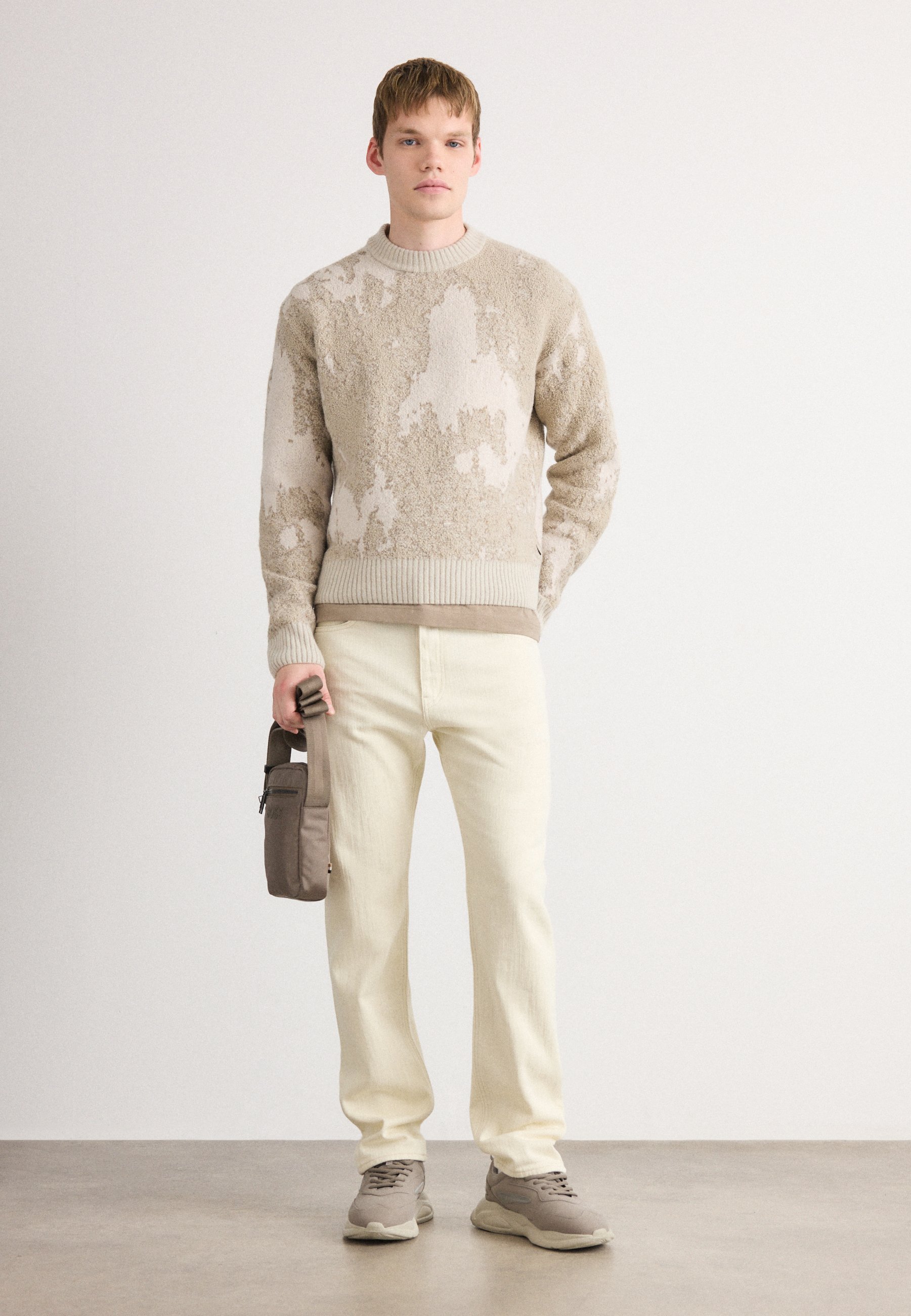BOSS KRADAR - Jumper - lichtbeige