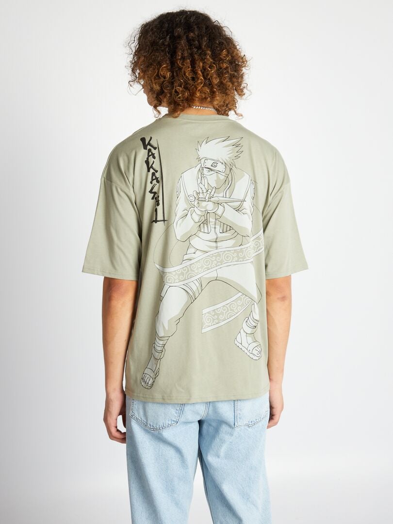 Camiseta de manga corta 'Naruto' - - CAQUI