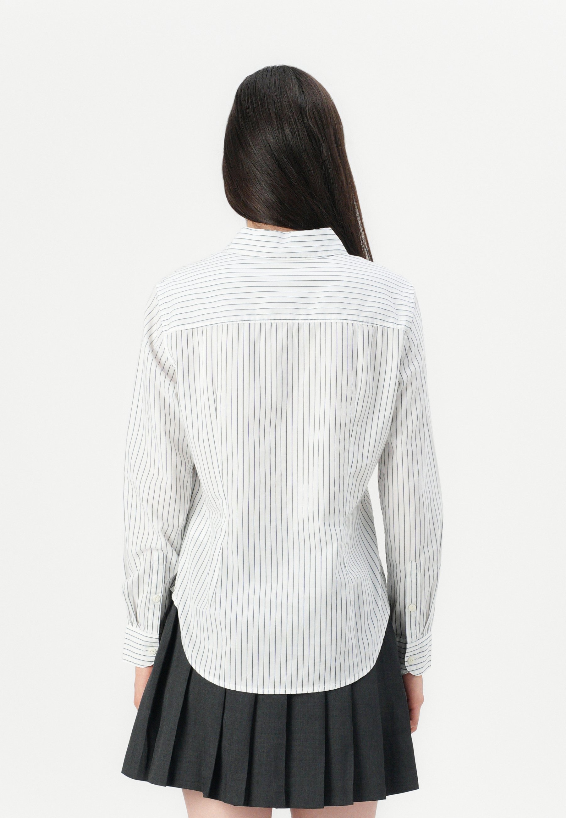 Koszula DOCKERS SIGNATURE STAIN SHIRT - Bluzka zapinana na guziki - przezroczysta biel