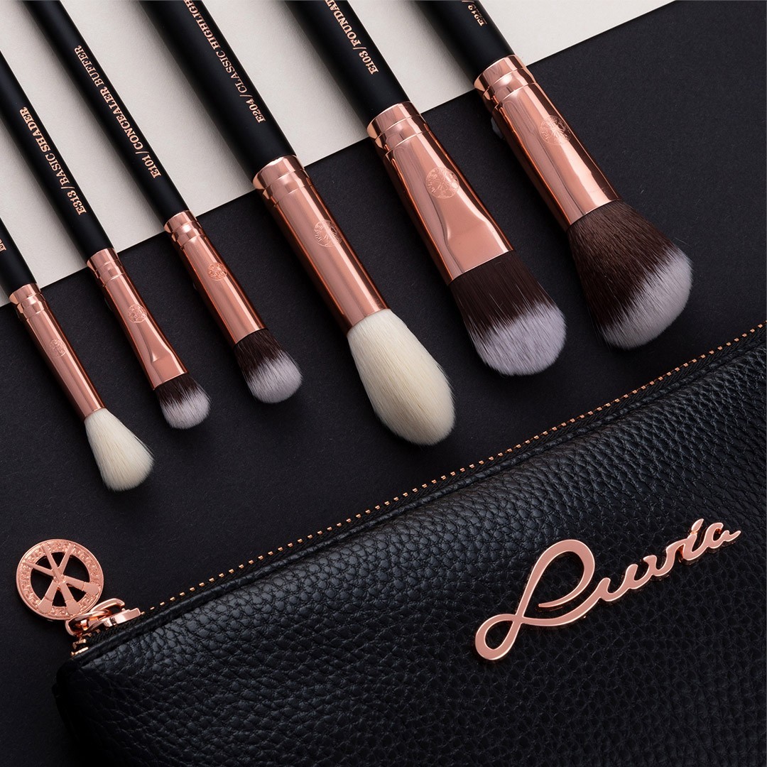 Luvia Essential Brushes - Black Diamond