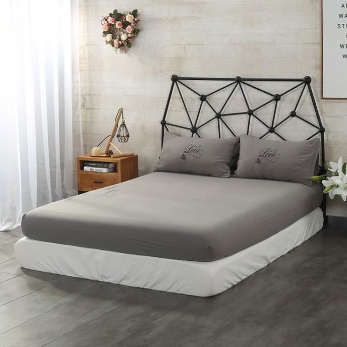 Coprimaterasso 140x200-30cm | Impermeabile e traspirante | Morbido e silenzioso - grigio