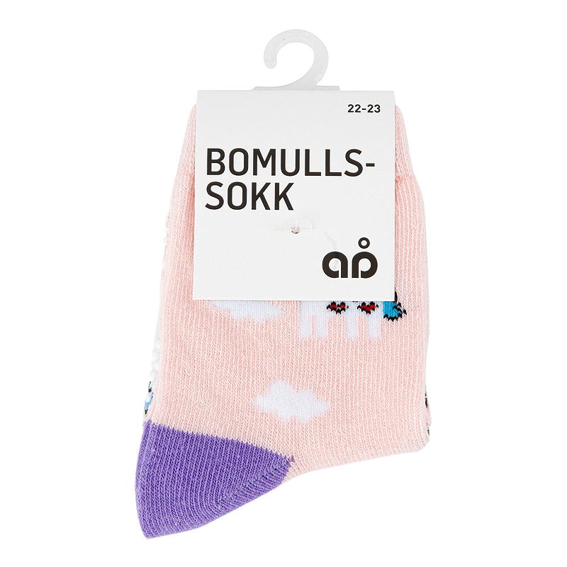 Time 2 Change bomullsstrumpor med motiv storlek 22/23