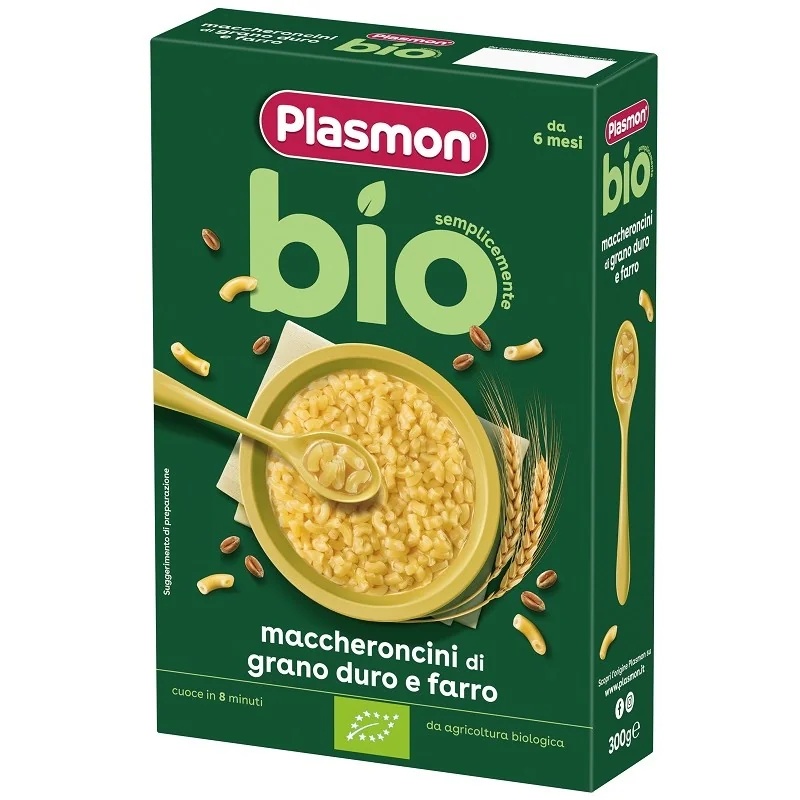 PLASMON Plasmon Biologische pasta met pastasmaak voor baby's