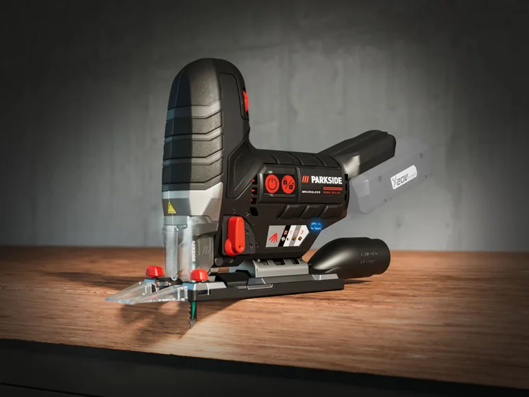Serra tico-tico sem fio PARKSIDE PERFORMANCE® 20 V »PSSPA 20-Li C3«, sem bateria e carregador.