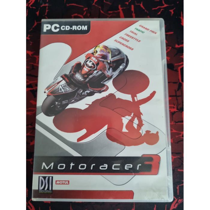 Moto Racer 3 – PC-CD-ROM-Spiel – Motorradrennspiel/Simulation – EA/Delphine Software – Französische Version