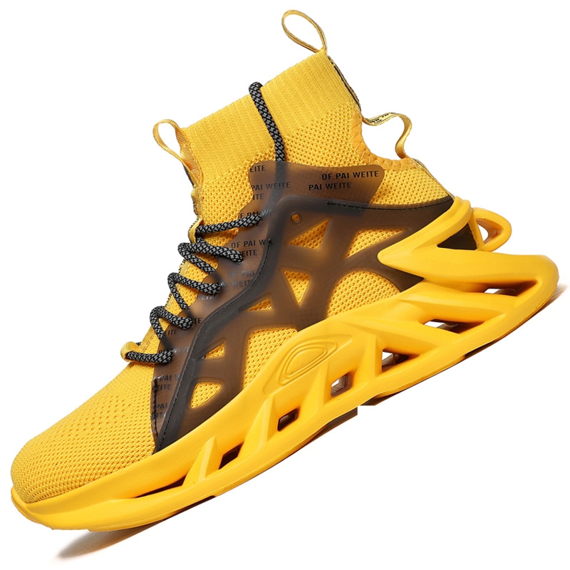 Chaussures de course pour hommes, baskets à coussin d'air, souples et confortables, pour le jogging, pour hommes et femmes, grandes tailles disponibles.