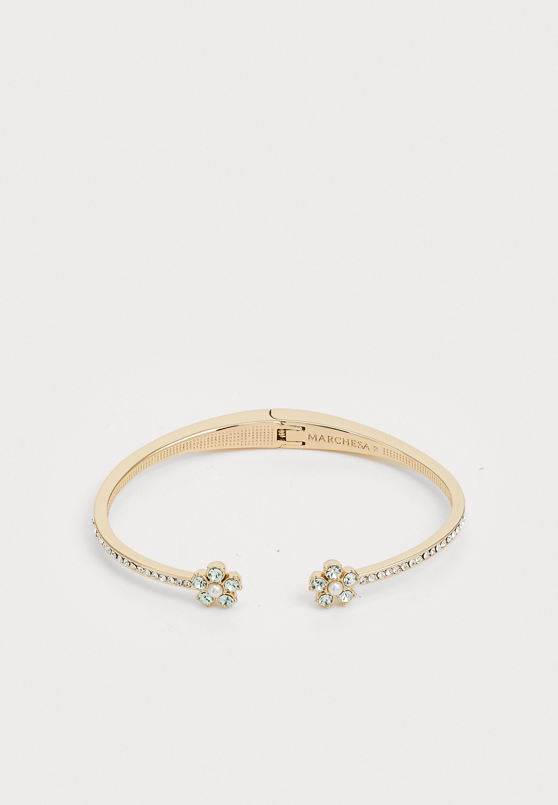 Marchesa FLORAL CUFF - Armband - goldfarben