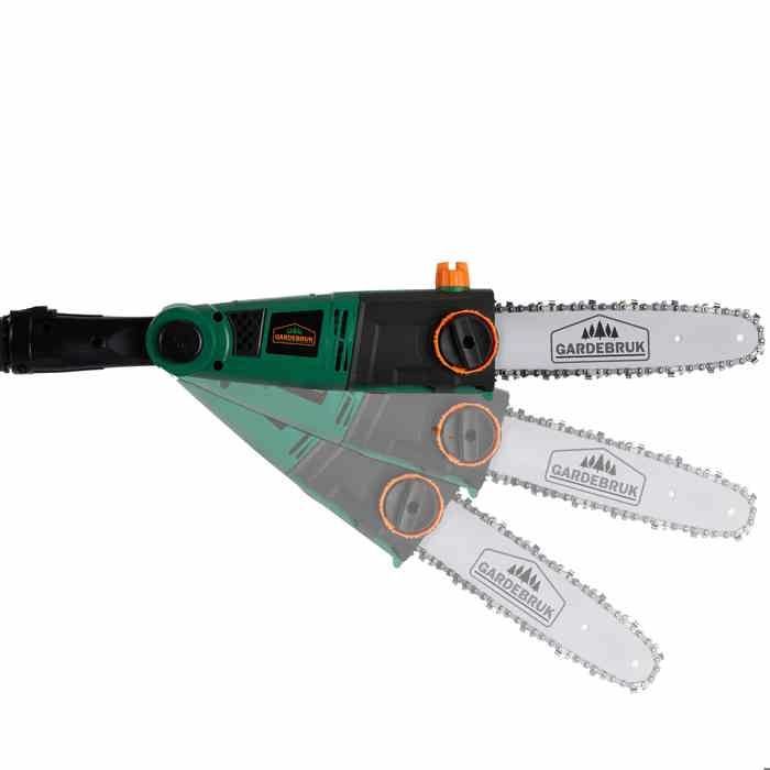 GARDEBRUK - Elagueuse électrique sur perche • 750 W • ASX 900 • tige télescopique lame 26cm - entretien jardin branches arbres