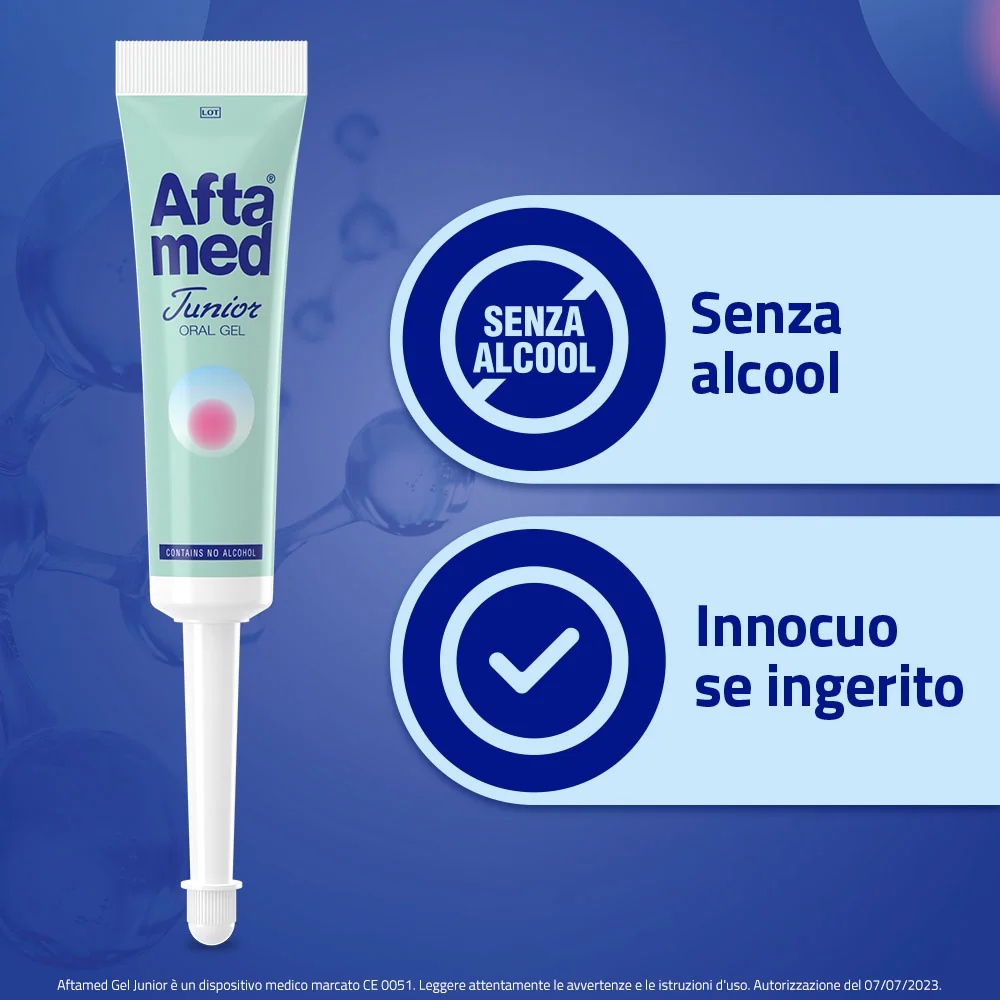 AFTAMED Aftamed Junior Gel 15 ml Lösung zur Behandlung von Aphthen bei Kindern