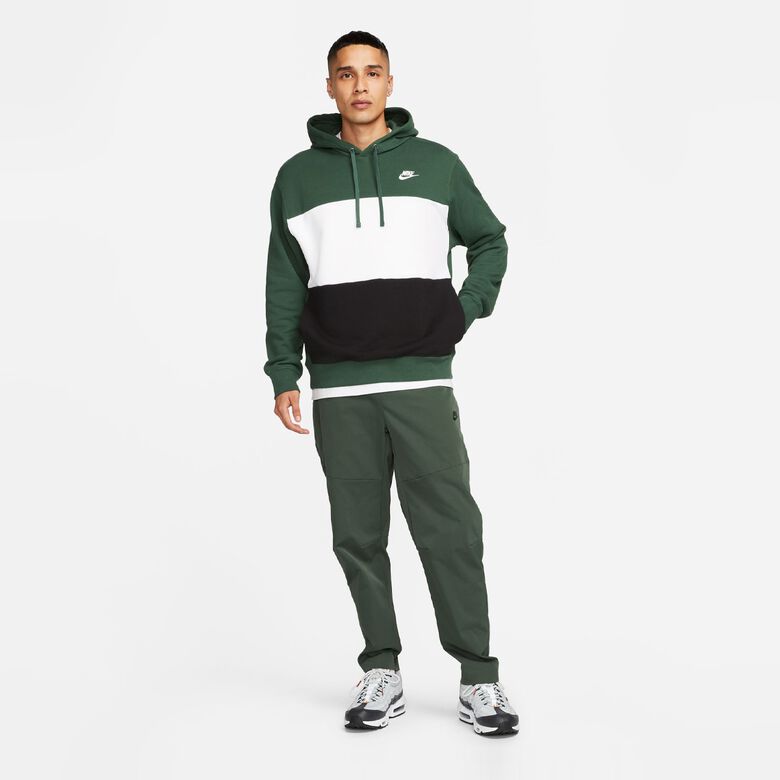 Felpa con cappuccio Club Fleece+