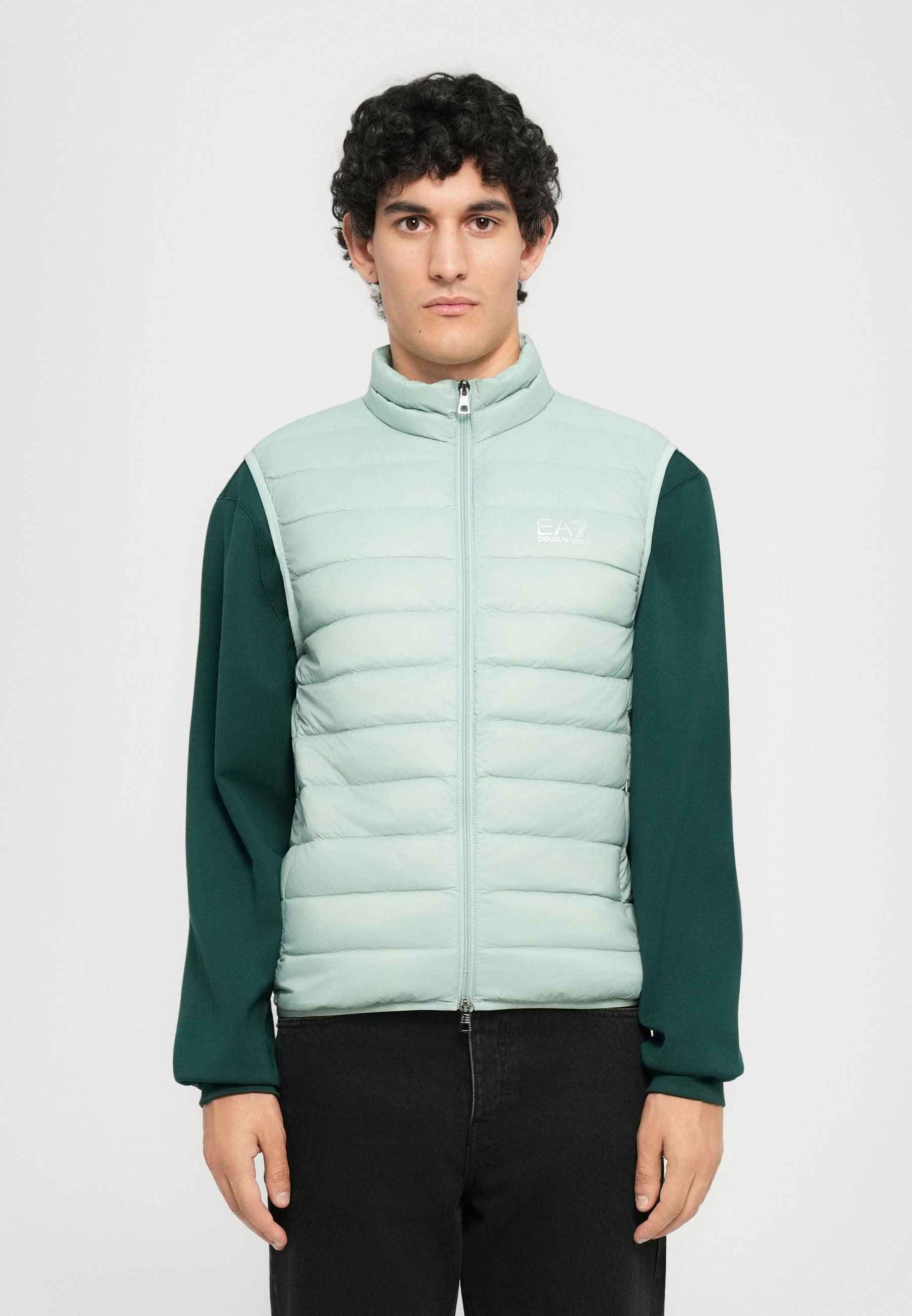 EA7 Emporio Armani TRAIN CORE LIGHT VEST - Vest - blauw surf