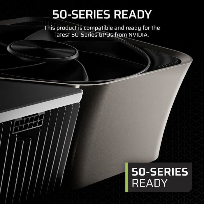 Alimentatore per PC - CORSAIR - RM750x Shift - 750 Watt - ATX 3.1 - PCIe 5.1 - Certificato Cybenetics GOLD - Alimentatore modulare Shifted