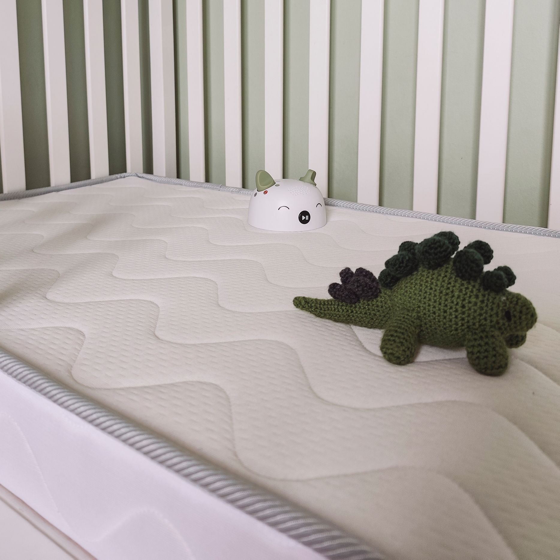 Matelas bébé climatisé - 70 x 140 cm - Epaisseur 11 cm - Avec Drap housse et Alèse - TINEO