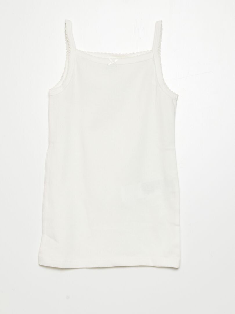 Set bestehend aus 2 Tanktops und 3 Slips – 5-teilig – GELB
