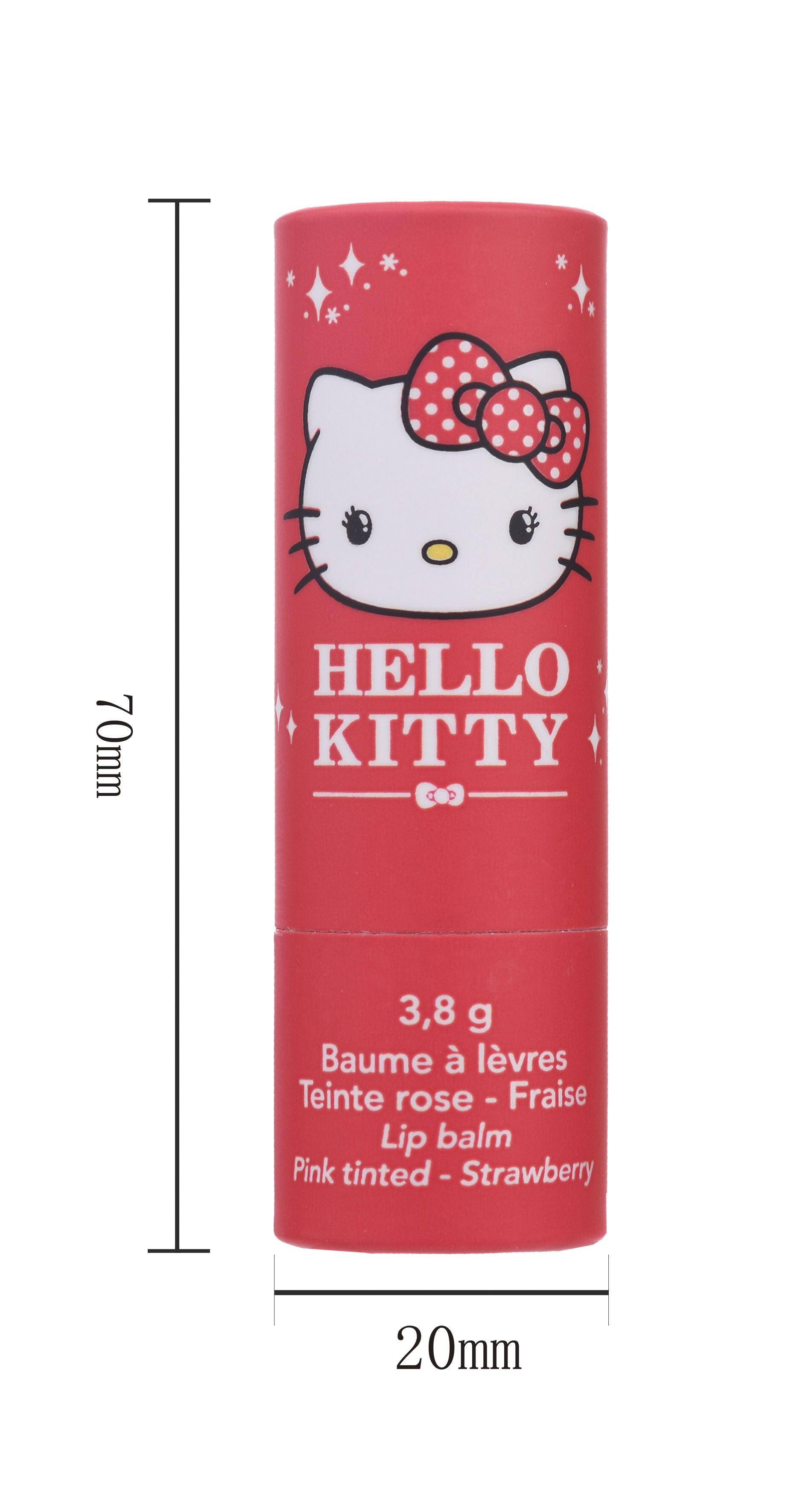 Balzam za usne u boji Hello Kitty Balzami za usne, hidratantne kreme i njega usana