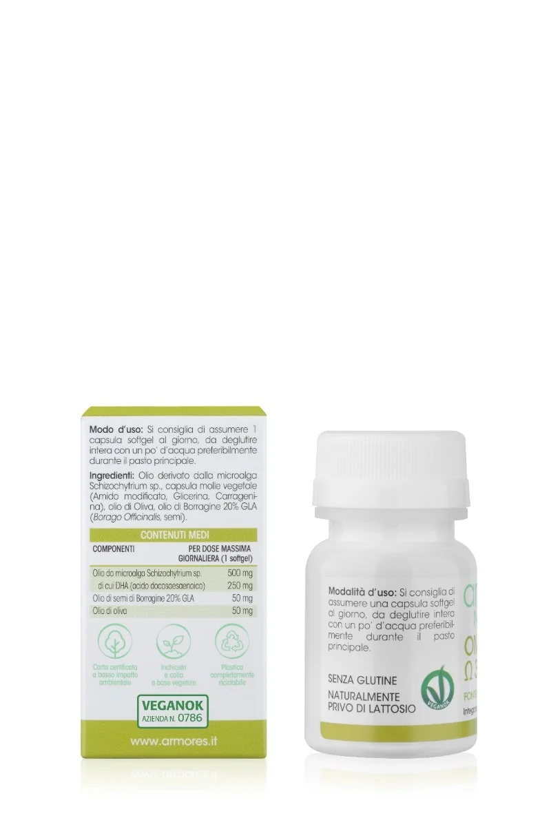 ARMORES NATURA Armores Natura Omega 3-6-9 voedingssupplement 30 plantaardige zachte capsules Essentiële vetzuren