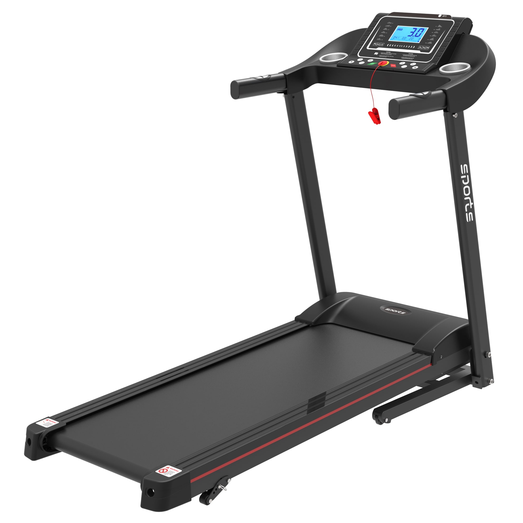 Moda Heimtrainer mit Laufband und 5-Zoll-LCD-Display