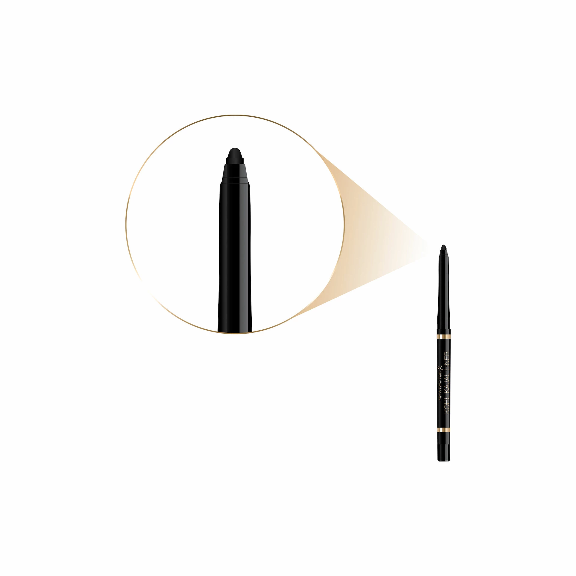 Kohl Kajal Automatic 001 Black - Max Factor
