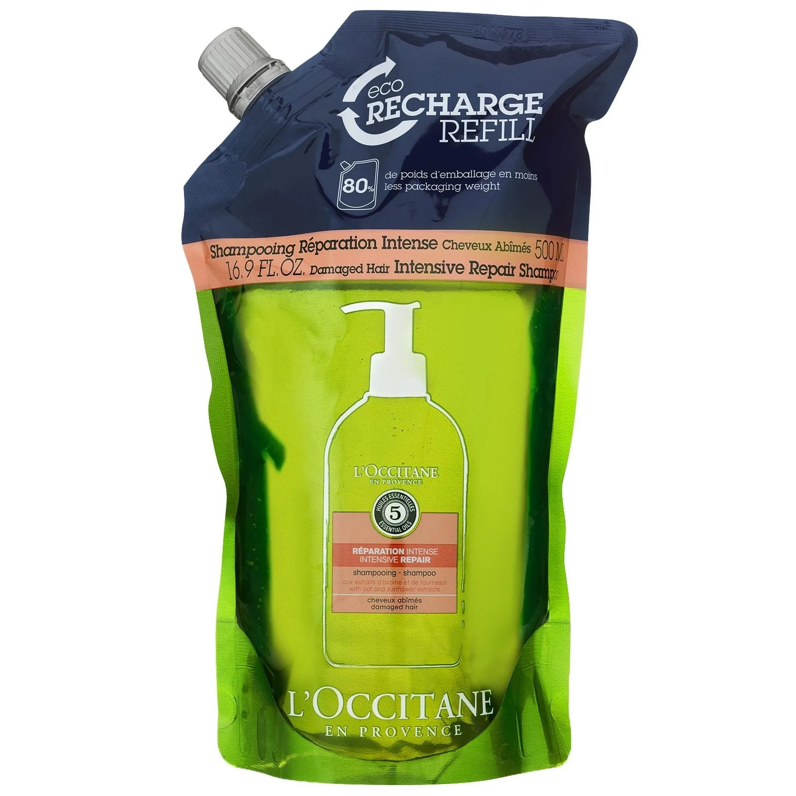 Aromachologie Eco-Ricarica Shampoo Riparatore 500ml - Shampoo Riparatore