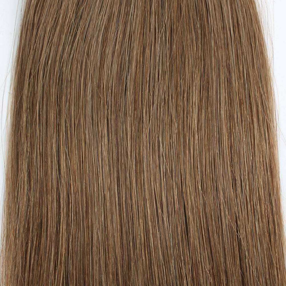 Fashiongirl Extensions ekstenzije za kosu s kopčom u obliku repa br. 6 svijetlosmeđe – ravne – 1 komad