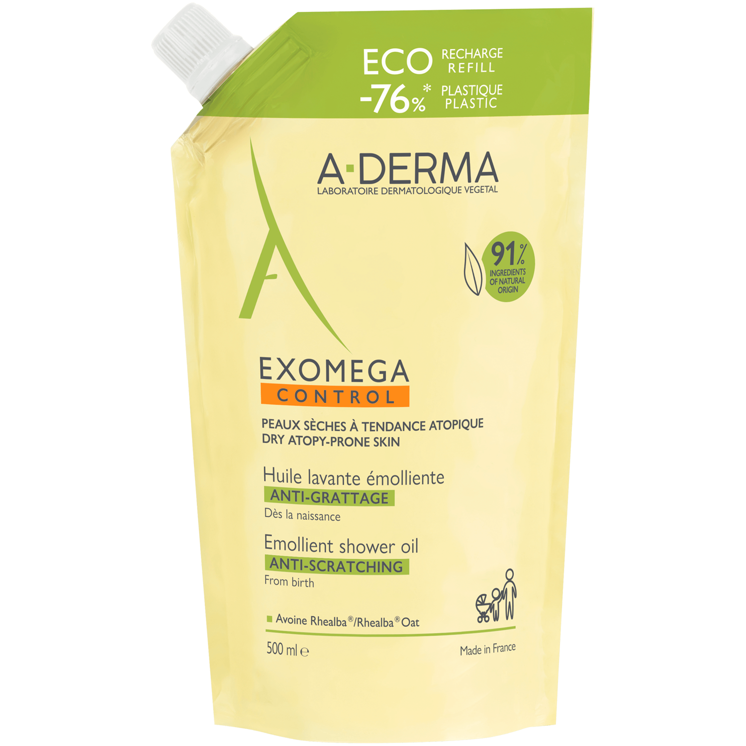 Contrôle des exomégas A-Derma
