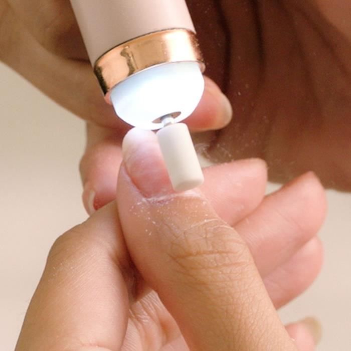Finishing Touch Flawless Salon Nails – Elektrische Nagelfeile – Professionelles Maniküre-Set für ein perfektes Maniküre-Erlebnis zu Hause
