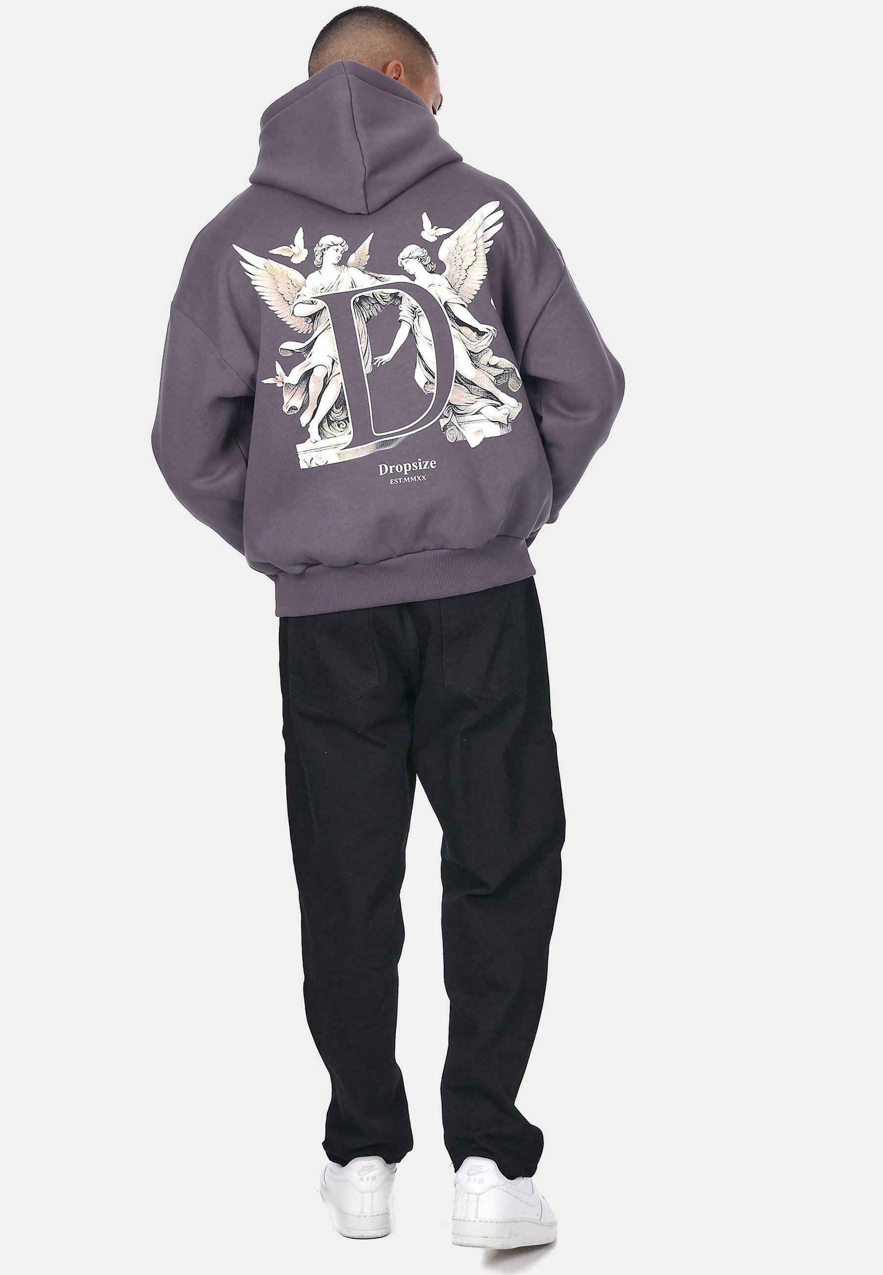 Sweat à capuche Dropsize - gris foncé