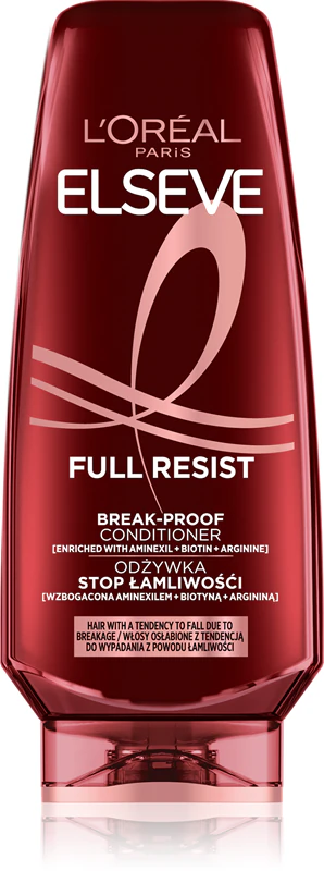 L'Oréal Paris Elseve Arginine Resist X3 vahvistava balsami heikoille ja irtoaville hiuksille