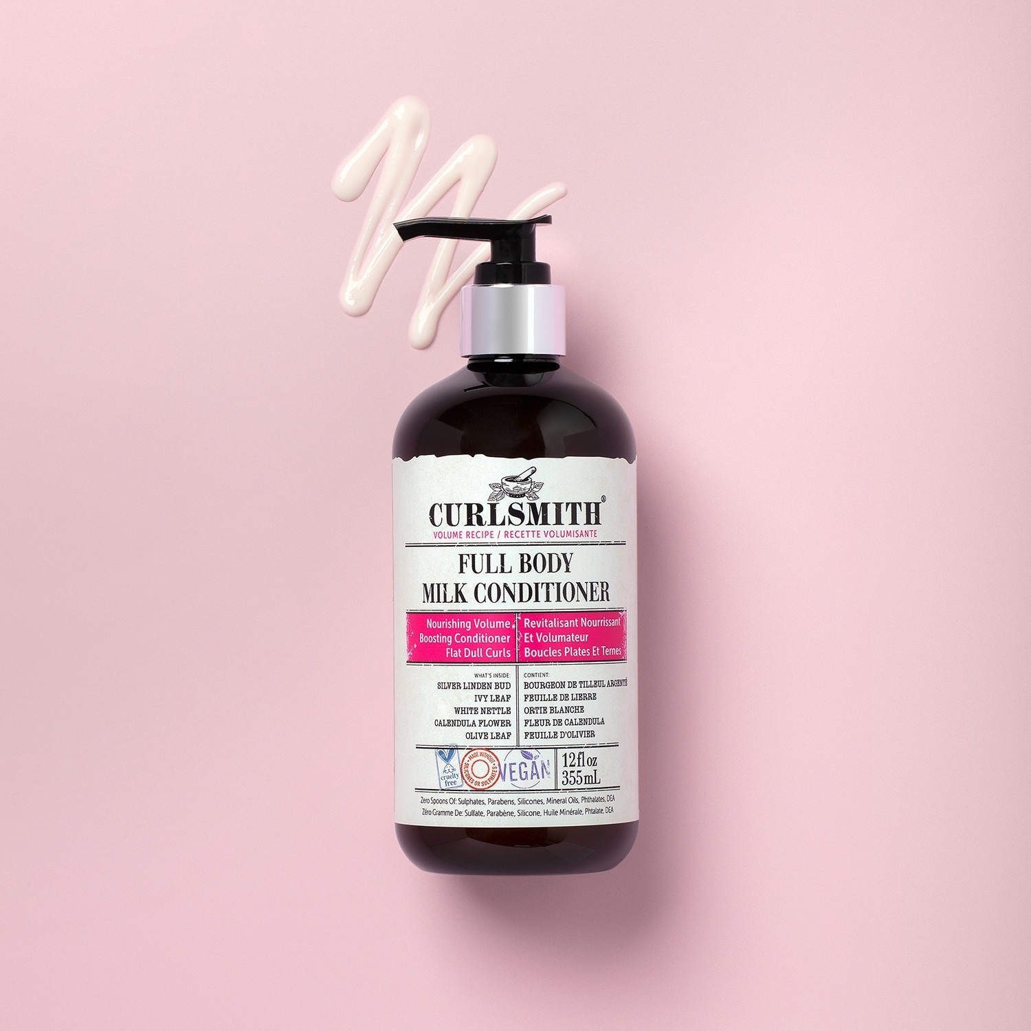 Condicionador Curlsmith Full Body Milk - 355 ml