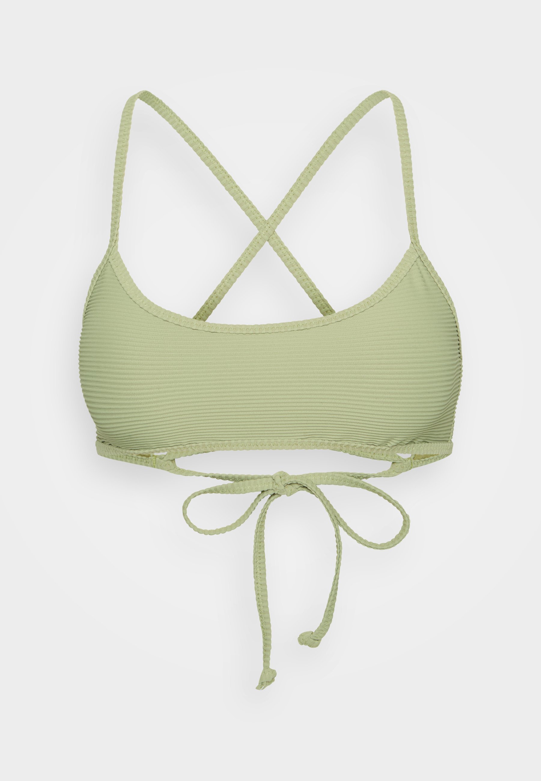 Billabong TANLINES TRILET MET VETERSLUITING - Bikinitopje - avocado