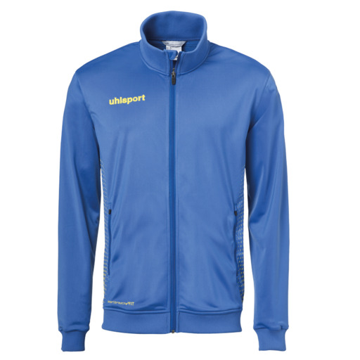  Veste de survêtement Score Azur/Jaune citron vert Uhlsport
