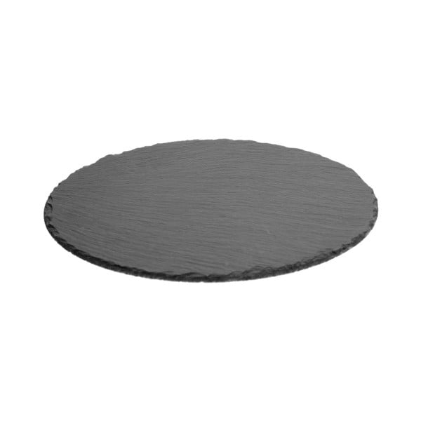 Kamienny talerz Łupkowy 22 cm okrągły do sushi obiadowy