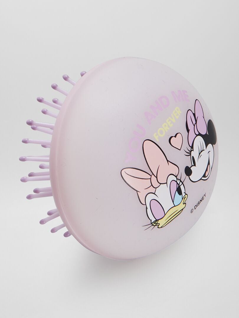 Escova dobrável 'Disney' - ROSA