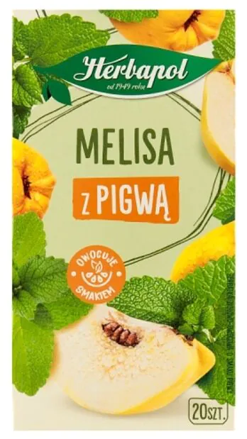 Herbapol Zielnik Polski Herbata, melisa z pigwą