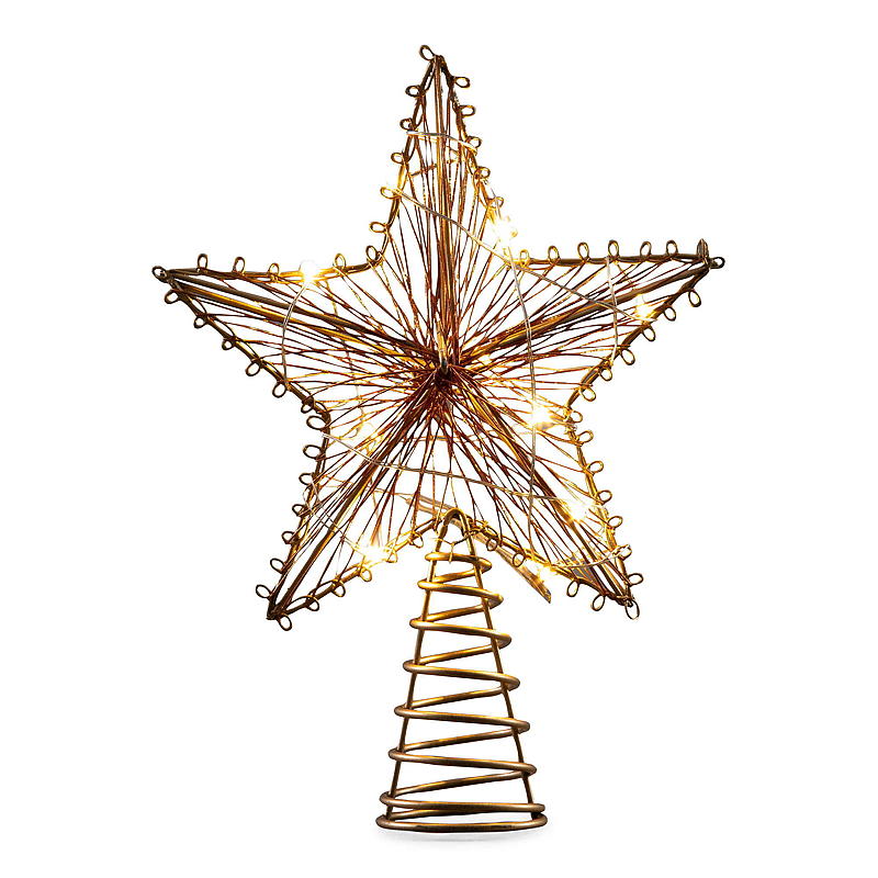 Linterna LED Light IT Top Star de 10 LED, diámetro 15 cm, funciona con pilas.