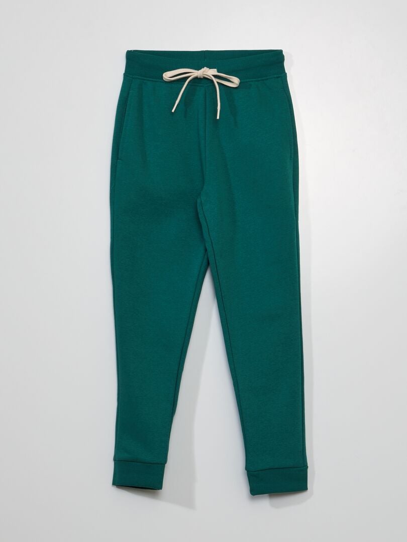Set van 2 joggingbroeken met sweatshirt-look - GROEN