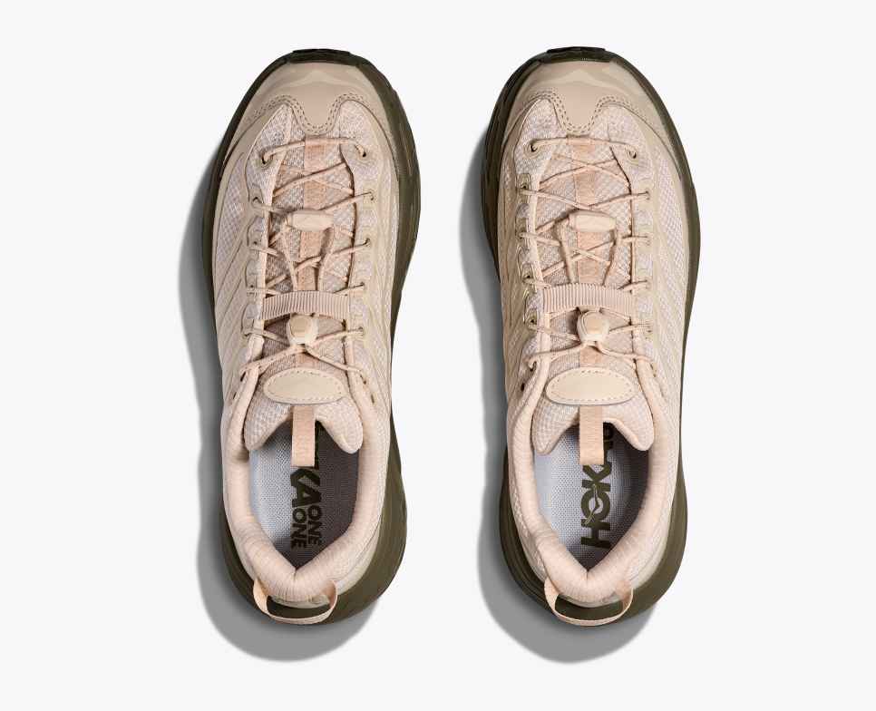 HOKA Mafate Three2 Hafermilch / Eukalyptus